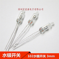 102 Mercury Switch 4MM Mercury Switch Roll Switch Position Switch Angle Switch Angle Switch