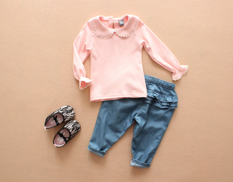 Chemise fille à manche longue - Ref 2087376 Image 12