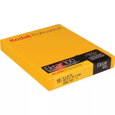 Kodak Kodak ektar 100 4X5 45 Professional Color negative pages 10 sheets 2022 11
