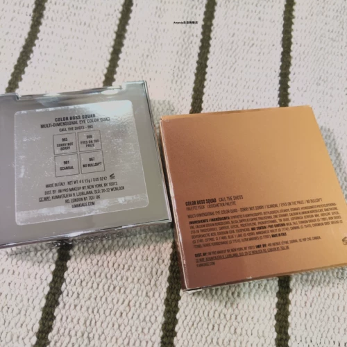 IL Makiage Color Boss Squad Multi -Dimensional 4 -мерный диск теней для век #call the Shots