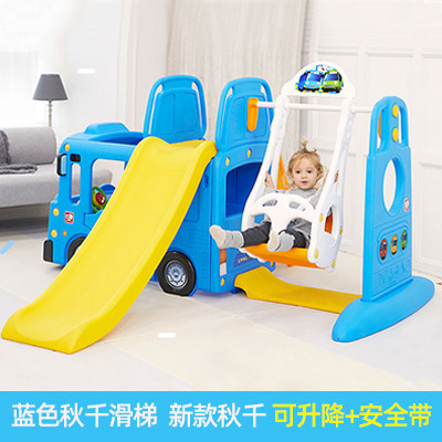 tayo bus slide and swing