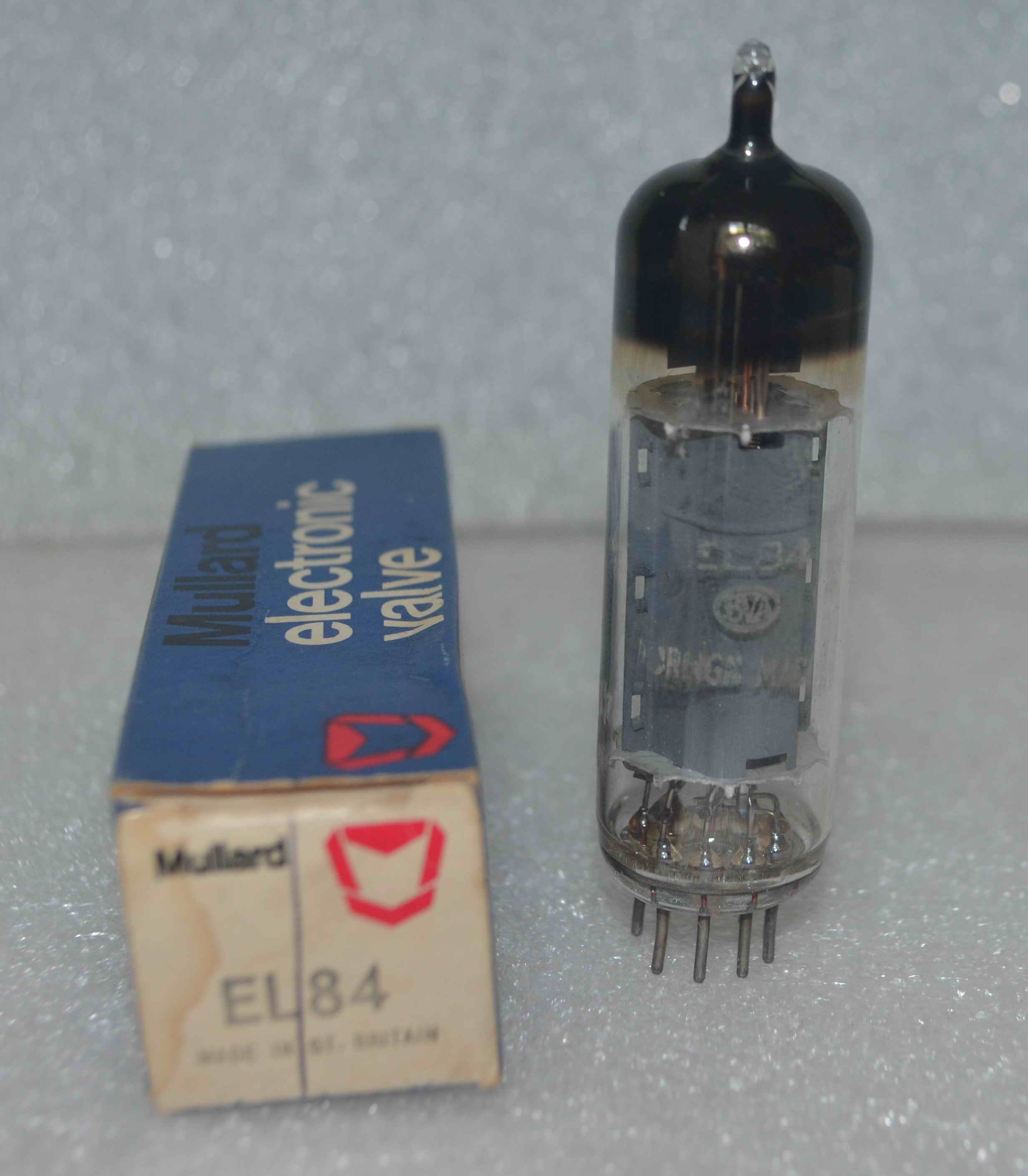 英国大盾Mullard EL84 6BQ5直代6P14 电子管真空管评价- 淘宝网