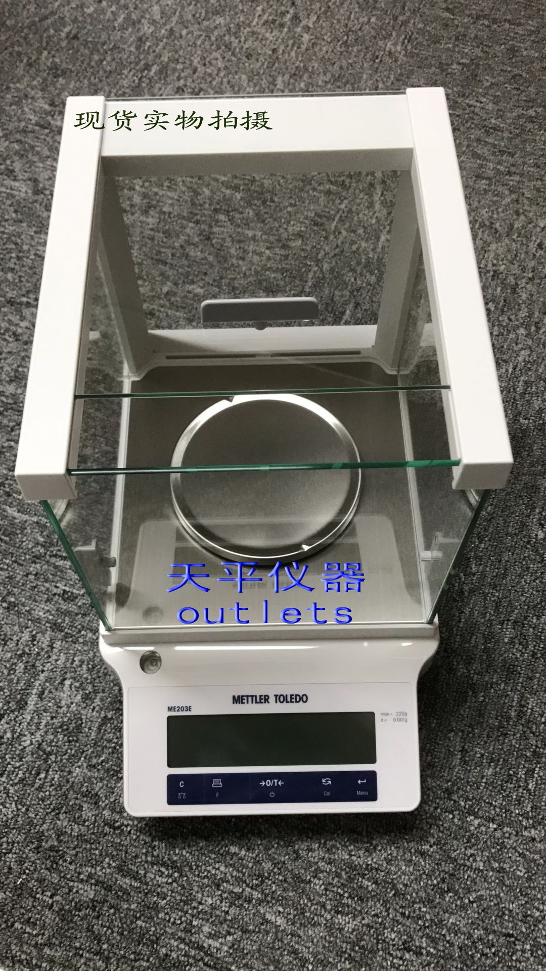 METTLER TOLEDO electronic analytical balance ME104 2.04 millionths of 0 1mg0 0001g internal school