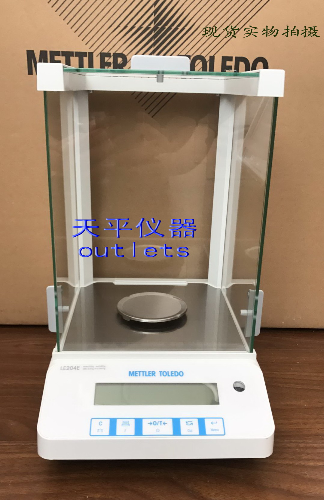 Mettler Toledo Electronic analytical balance LE204E 1/10000 220g 0 1mg 0 0001g