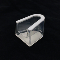Anti-slip mobile phone display stand counter tray transparent acrylic U-shaped display frame machine model anti-theft store mobile phone holder