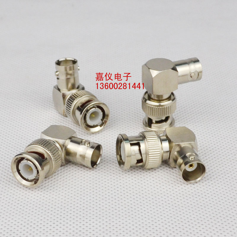 BNC Revolution Mother Angle Elbow Q9-JK conversion refuting head quality BNC male connector 50 Ohm
