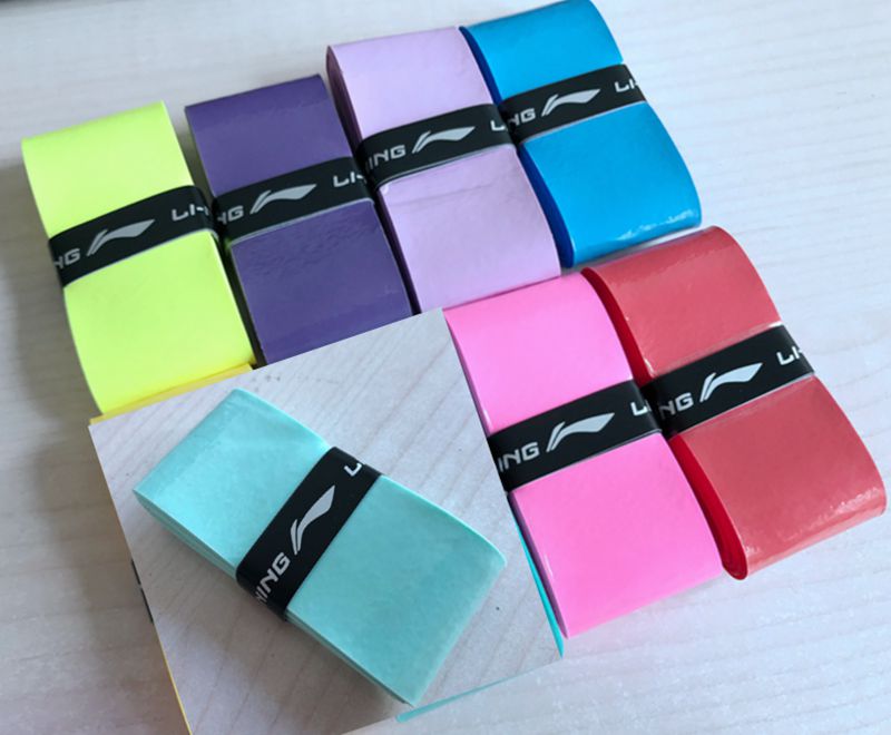 Li Ning GP1000 sticky badminton racket hand glue sweat absorbing belt glossy thin model full 10 get 1 free