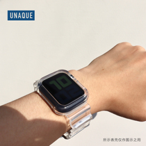 UNAQUE for AppleWatch Functional style one-piece silicone snap strap