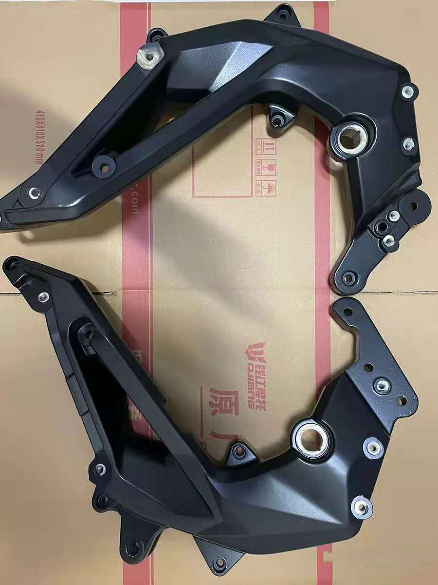 Qianjiang Original factory Huanglong BJ600GS TNT600 BN600 BN600 right side aluminium front frame pair-Taobao