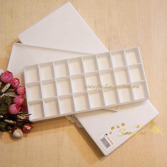 New Ruida 24 and 25 grid hard cover square color box gouache watercolor acrylic paint box art supplies