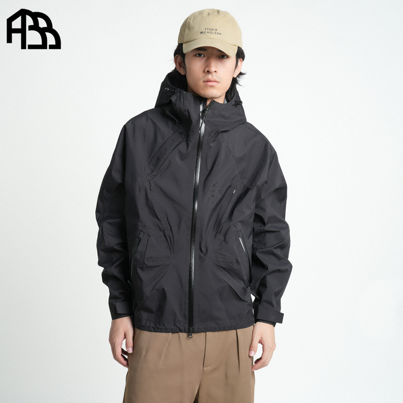 Rb House Label Men's and Women's Mountain Series 10000mm Waterproof Innovative All-Scene 3L Outdoor Jacket