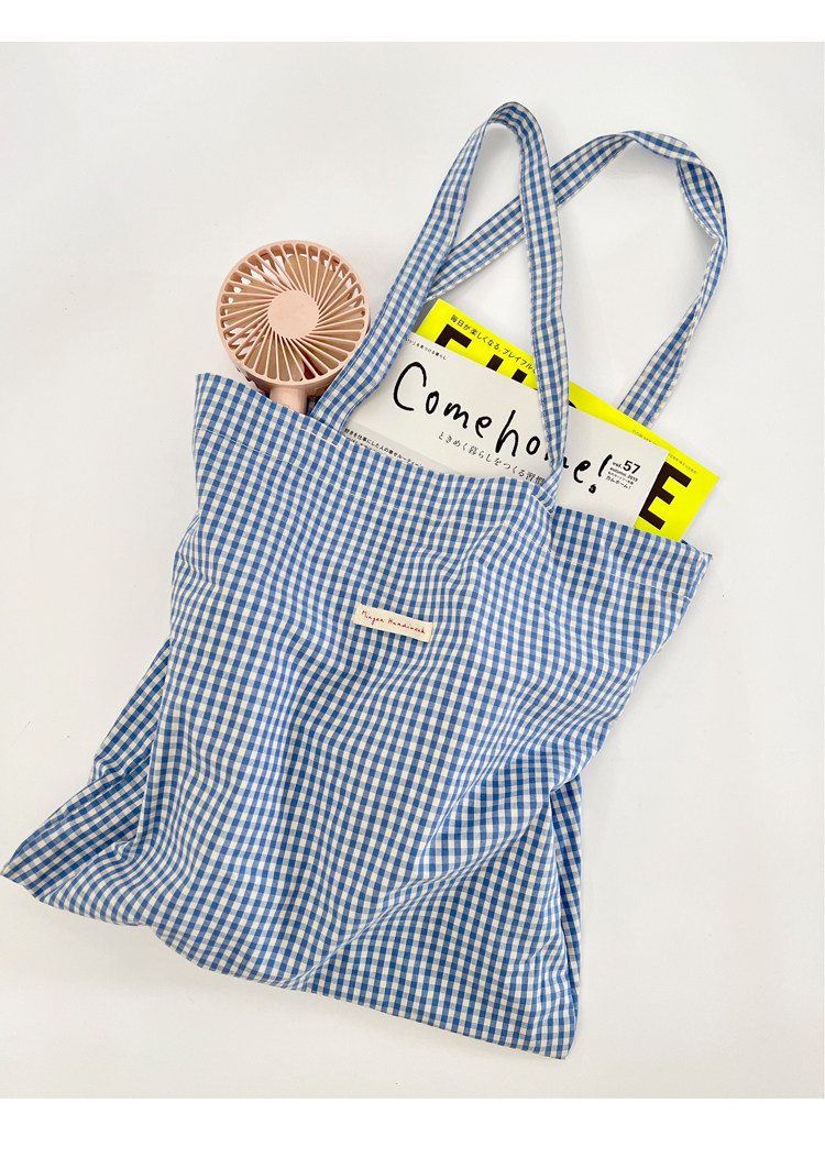 ミンゲン ハンドメイド 日本製 シンプル 小さめ フレッシュブルー