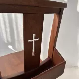 Винтажный средневековой подавляющий церковный председатель Zakka Wind Desk Председатель столовой кафе Victoria Nordic