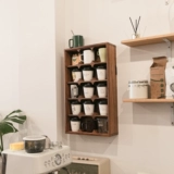 Кофейная чашка шкаф полной словесной терминал Zakka Cafe Cafe Cafe Sable Mark Cup Dispely House House Towers