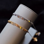 S925 sterling bạc nhỏ tươi nguyên gốc lá thông minh vòng chân đơn giản nhẫn chân phiên bản Hàn Quốc của món quà gió ngọt quốc gia