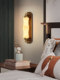 New Chinese-Style Jade Wall Lamp for Living Room 2025 New Model Bedroom Bedside Retro Solid Wood Staircase Tv Background Wall Lamp