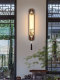 New Chinese-Style Real Jade Wall Lamp for Study, Entryway, 2025 New Model, Bedroom, Hallway, Bedside, Chinese Style Zen Copper Wall Lamp
