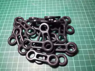 Rock climbing quick hanging positioning rubber ring exploration main lock fixing ring SRT rock climbing cave accessories