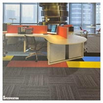 Shiba Carpet Office Carpet Commercial Conference Room Bedroom Aisle Nylon Flame Retardant Patchwork PVC F1
