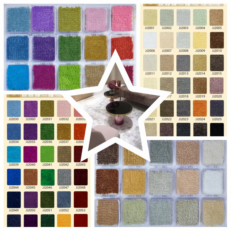 Factory direct sales full of bedroom carpet nylon solid carpet carpet bedroom rectangular elbow yarn carpet gardener