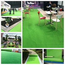 Direct wedding disposable green carpet fruit Green opening wedding Foundation grass green grass exhibition flat pull