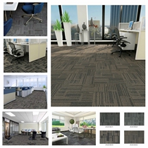 Kaihui Carpet Commercial Tock Cube Office Conference Room Jacquard Stripe Carpet Study Aisle Bedroom AW300