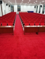 Wylon full of flame retardant polyester B1 skinned elbow 8 12MM Hotel Meeting Room Carpet