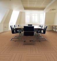 Business Kerry Carpet Pvc Stripes Office Walkway Conference Room Finance Room Carpet FY200 Brief Mat