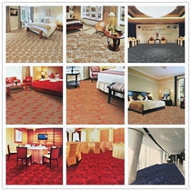 New rectangular Manpu Hotel Hotel Conference Room Carpet Home Jacquard Auspicious Meijin Hibiscus Lily