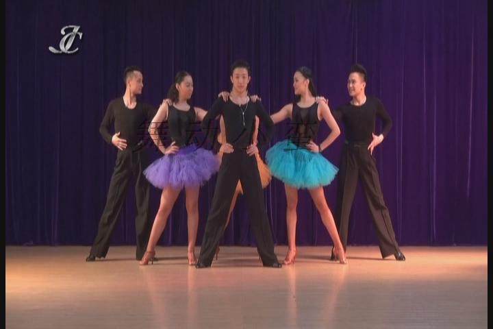 Nian Jiacheng Latin Choreography Technique Six-person Group Props Teaching Latin Group Set