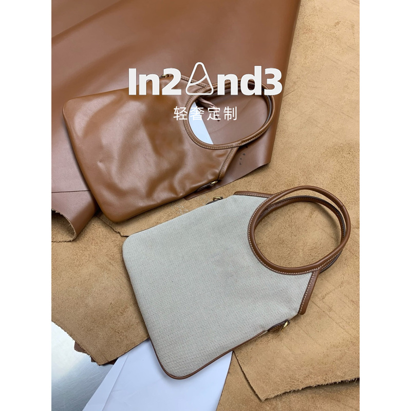 【Look for In2And3】Summer Casual Style~Ivy Bag Handbag Shoulder Tote Commuter Tote Canvas Bag