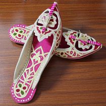 India cowhide shoes Pakistan handmade shoes Arab womens shoes Single shoes Leather slippers Sandals flats