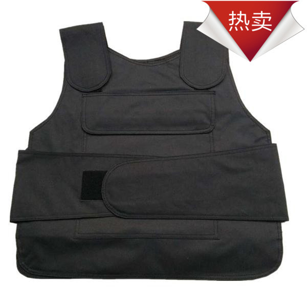 Black Hard Steel Plate Anti-Puncture Clothing Security Anti-Cut Clothing Anti-Cut Lightweight Self-Defense Sanda Clothing Vest Xinjiang Vest