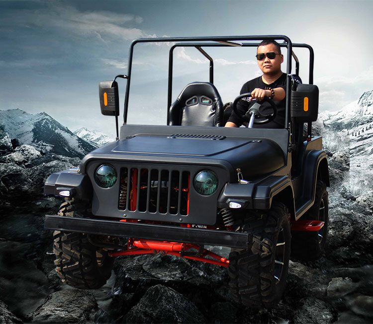 Tiger wolf xe tấn công jeep big bull ATV tất cả các địa hình kart bãi biển xe máy bốn bánh xe chéo lớn đất nước