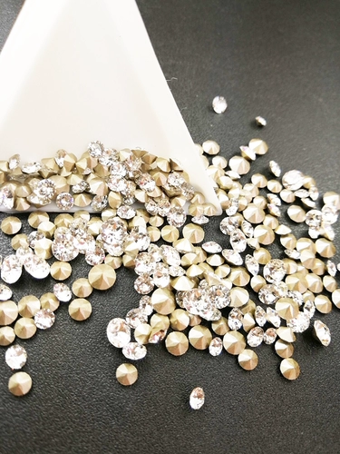 Белые серьги для маникюра, ожерелье, трехмерный браслет на ногу ручной работы