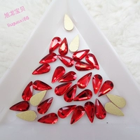 Большой красный около 4*8 мм (1 кусок)