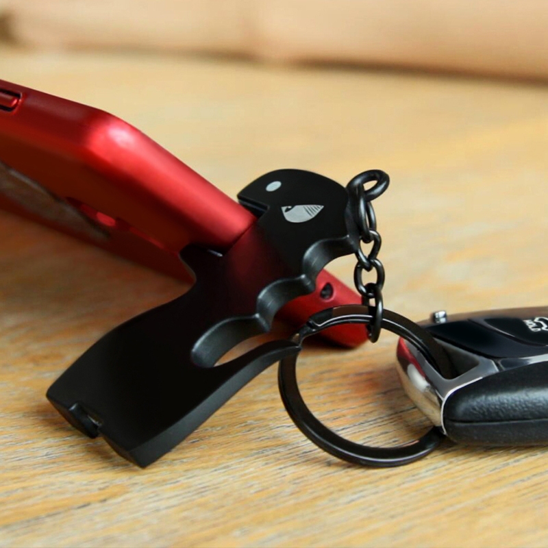 Hst Dinosaur Portable Personalized Car Keychain Express Unboxing Handy Gadget Trendy Portable Mobile Phone Holder Couple