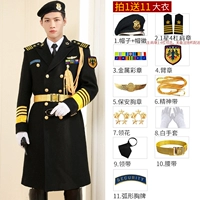 Пальто+Берет+1 звезда 4 -й бар глава плеча+аксессуары 11