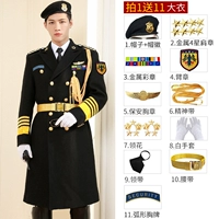 Пальто+берет+металл 4 -звездный плечо глава+аксессуары 11