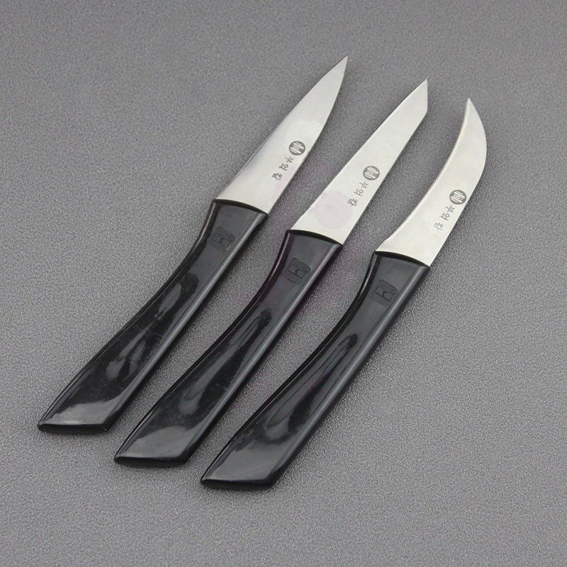 Wine Art 3 Piece Set Carving Knife Cocktail Decoration Fruit Peel Carving Knife Chef Food Peeling Carving Knife
