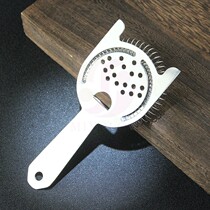 Wine Technique Stainless Steel Cat Ear Filter Ice Mixer Filter Cocktail Gap Filter Strainer