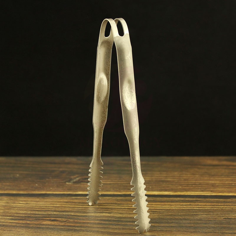 Wine Conditioning Wine Wine Stainless Steel Ice Cramp Ice Pliers Bar Clips Ice Cubes Tool Home Ice Grain Clip Cocktail Decorative Clips-Taobao