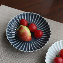 Landscape a Jingdezhen ceramic cutlery dish tray Home Dining Tray Western Dining Tray Practical Fruit Tray