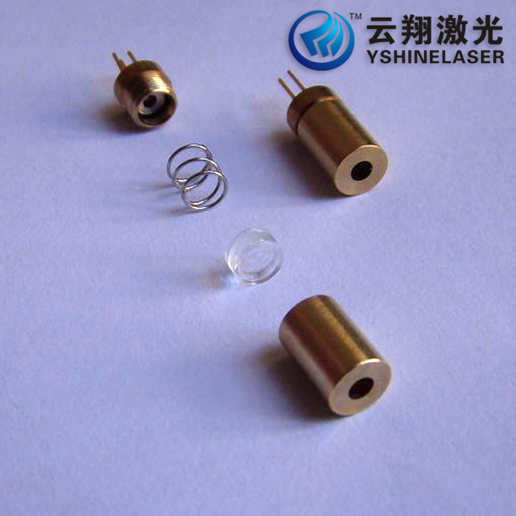 Freescale intelligent vehicle laser head 6mm outer diameter 650nm5mW industrial grade three-leg external focusing launch tube