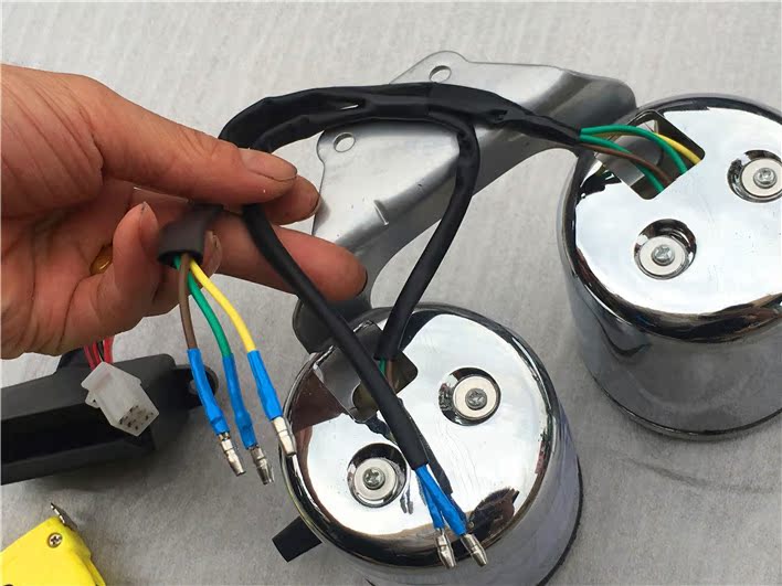 Hoàng tử xe máy 125 sửa đổi dụng cụ CG125 Jialing 70 GN Hoàng tử khỉ rùa vua sửa đổi retro bảng mã giá đồng hồ điện tử xe wave alpha