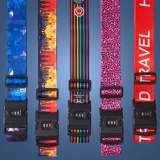 Чемодан, ремень, пакет, длинная резинка для крепления багажа