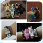 Lego Blocks Bracelet White Soldier Buzz Lightyear Batman Iron Man Beauty Team Rabbit Cặp đôi Sinh viên vòng cổ vàng tây nữ