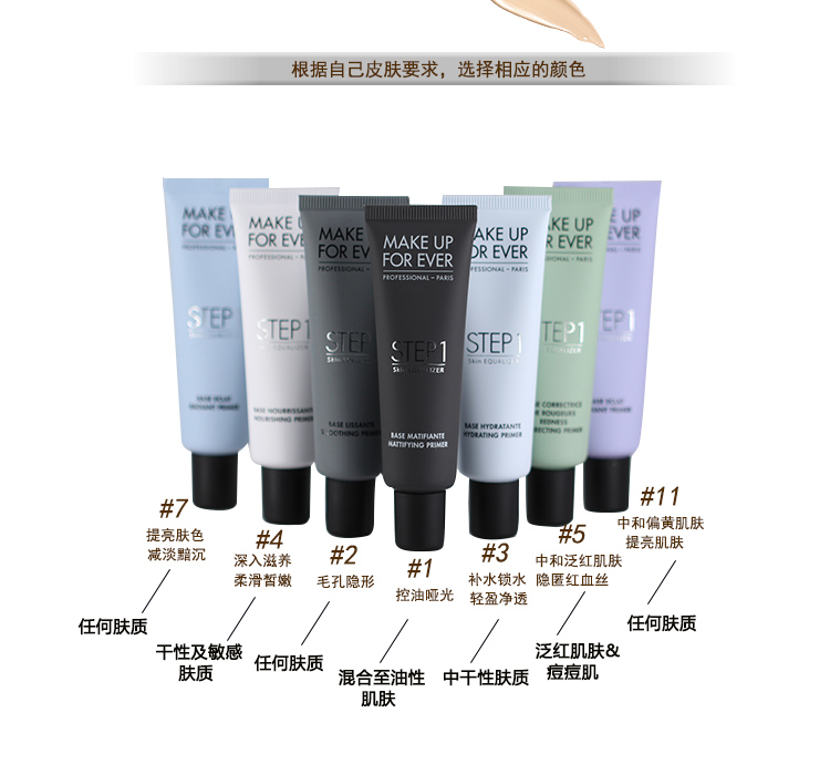 TẠO CHO M EVI / Cách ly Trang điểm trước sữa BƯỚC1 1/3/4/5/6/7/11 30ml bảng che khuyết điểm nyx