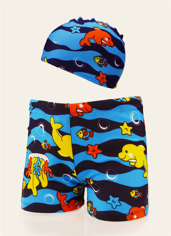 2018 quần bơi trẻ em quần boxer hoạt hình bé trai quần bơi kích thước bé trai bé trai sinh viên phù hợp với áo tắm bikini trẻ con