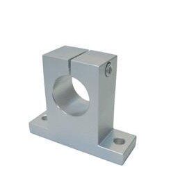 Chrome-plated optical axis guide rail horizontal vertical bracket bearing seat support optical axis processing SK20 with diameter 20